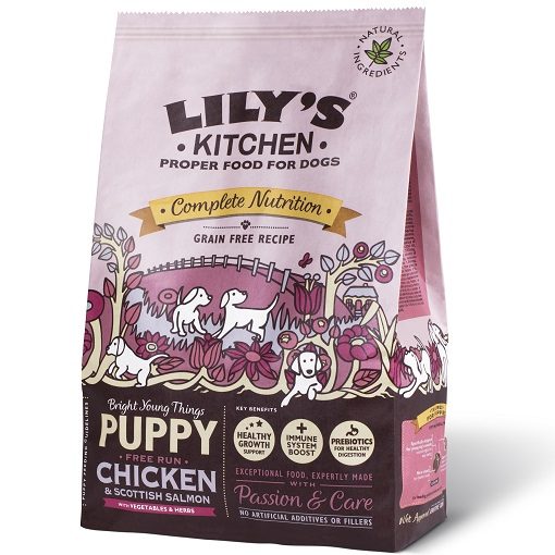 LILY’S KITCHEN PUPPY POLLO & SALMONE