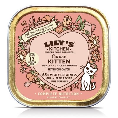 LILY’S KITCHEN KITTEN POLLO E RISO 85 g