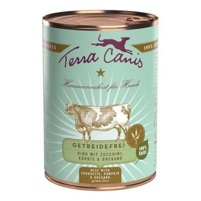 TERRA CANIS MANZO E ZUCCHINE GRAIN FREE 400 g